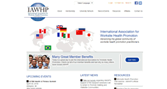Desktop Screenshot of acsm-iawhp.org